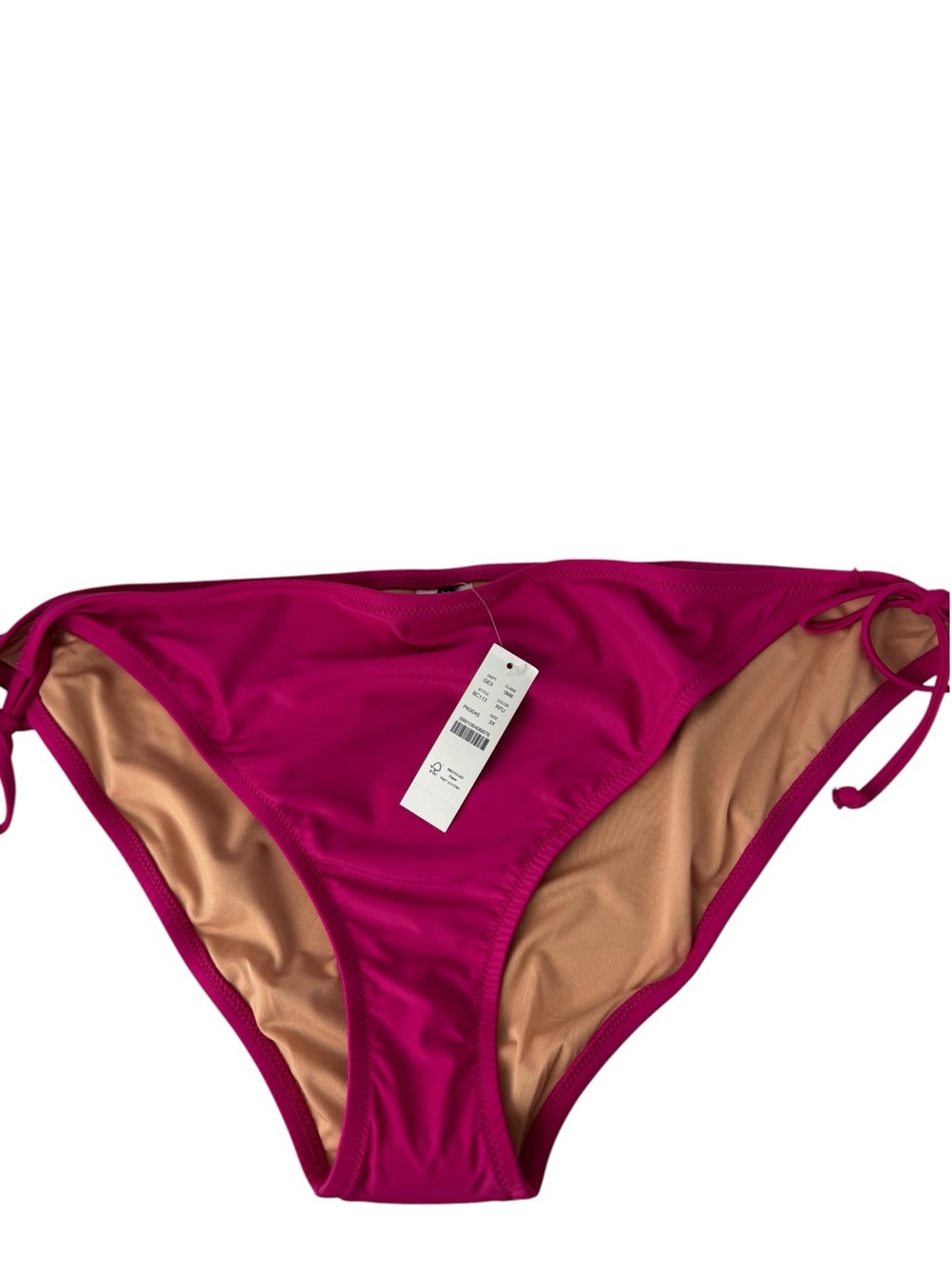 NWT J Crew Pink Bikini Bottoms BC113 3X